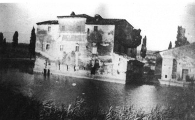 Il mulino del Granduca in una foto d'epoca