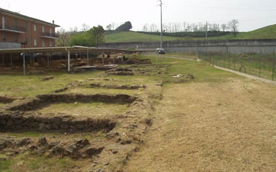 Vista generale dell'area di scavo (Archivio Coop. ARA)